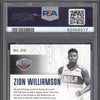 Zion Williamson 2019-20 Panini Chronicles 210 Essentials Pink RC PSA 10