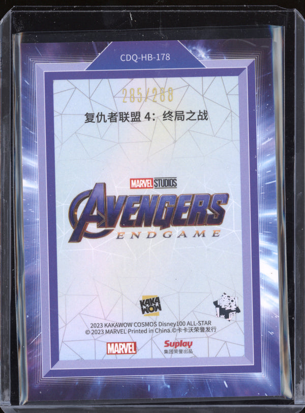 Avengers Endgame 2024 Kakawow Disney 100 Cosmos CDQ-HB-178 Poster Cards 285/288