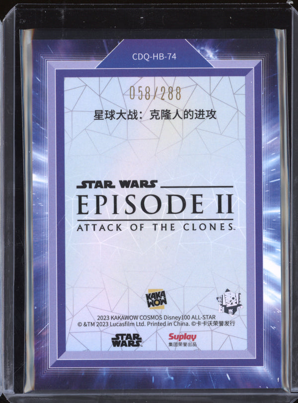 Episode II Attack of the Clones 0 Kakawow Disney 100 Cosmos Poster Cards 58/288