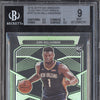 Zion Williamson 2019-20 Panini Obsidian 157 Electric Etch Green RC 3/25 BGS 9