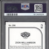 Zion Williamson 2019-20 Panini Hoops 296 RC PSA 10