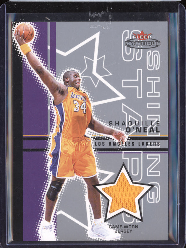 Shaquille O'neal 2003-04 Fleer Mystique SS-SO Shining Stars Jersey 223/350