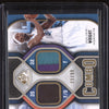 Kevin Durant Wright 2009-10 UD SP Game Used Combo Materials Dual Patch 77/99