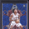 Amen Thompson 2023-24 Panini Mosaic 281 Blue Fast Break RC 54/85