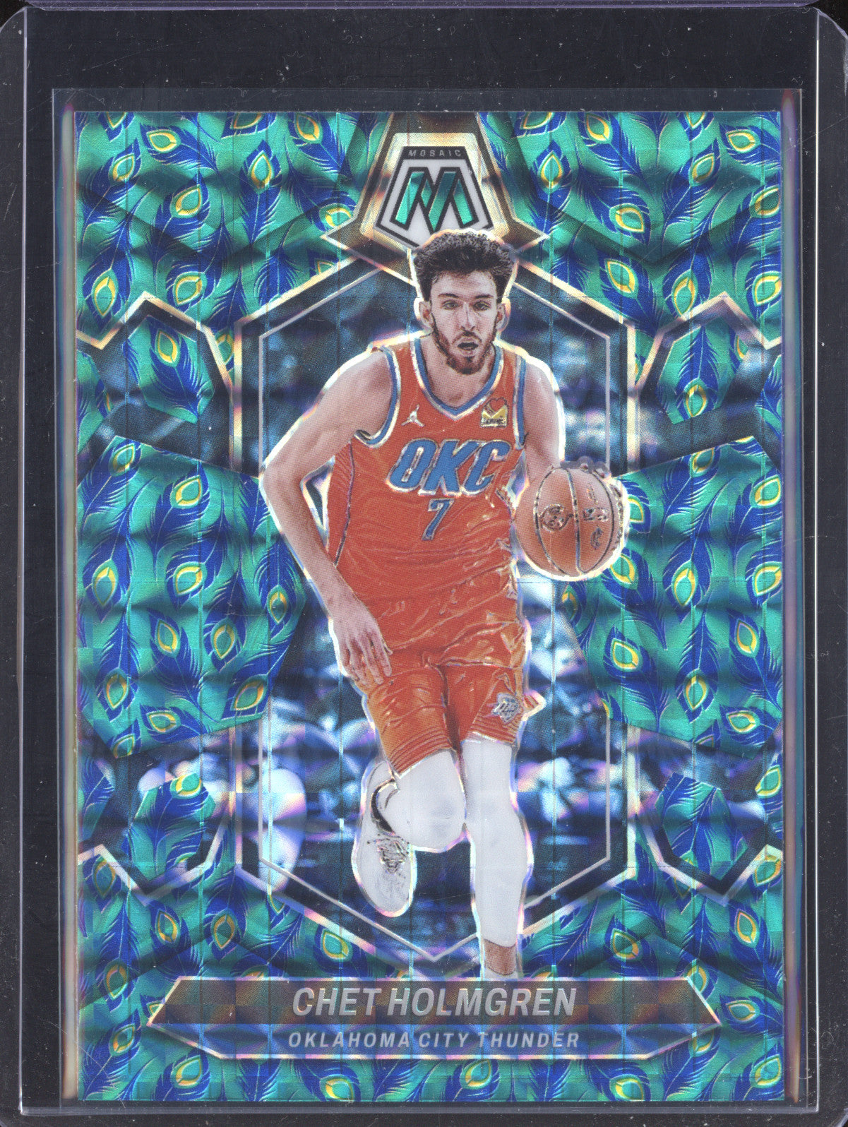 Chet Holmgren 2023-24 Panini Mosaic 30 Peacock