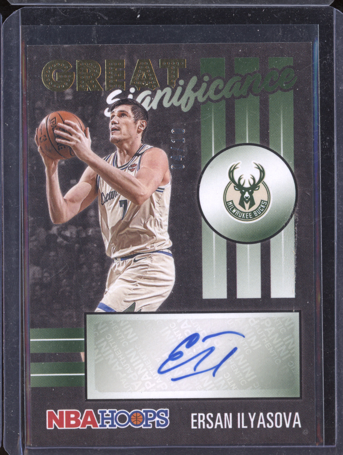 Ersan Ilyasova 2020-21 Panini Hoops GS-EIL Great SIGnificance Gold 4/10