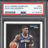 Zion Williamson 2019-20 Panini Donruss 201 RC PSA 10