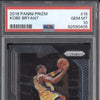 Kobe Bryant 2018-19 Panini Prizm 15 PSA 10