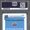 Zion Williamson 2019-20 Panini Donruss 201 RC PSA 10