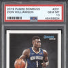 Zion Williamson 2019-20 Panini Donruss 201 RC PSA 10