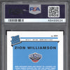 Zion Williamson 2019-20 Panini Donruss 201 RC PSA 10