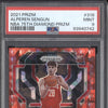 Alperen Sengun 2021-22 Panini Prizm 318 NBA 75th Diamond Prizm RC 38/75 PSA 9