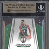 Jayson Tatum 2017-18 Panini Prizm 16 Blue RC 96/199 BGS 9.5