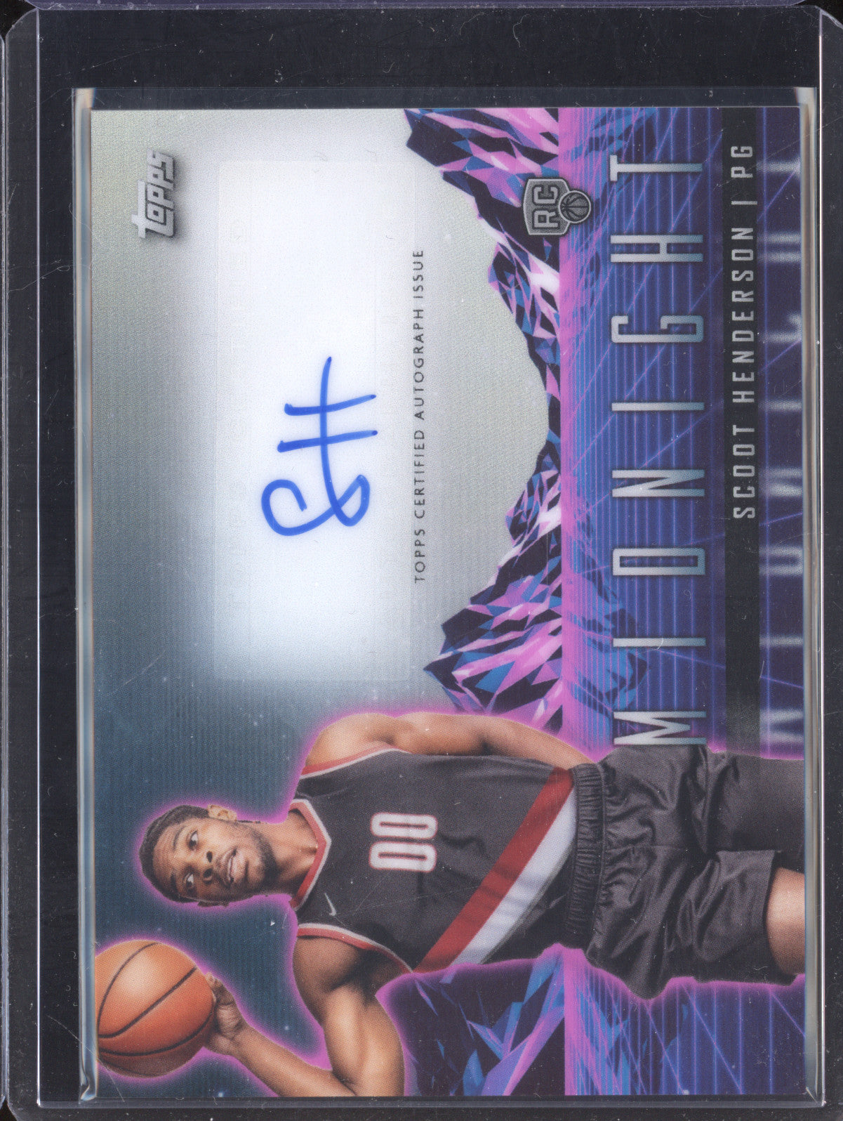 Scoot Henderson 2023-24 Topps Midnight RHS-SH Rookie Horizon Auto RC