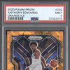 Anthony Edwards 2020-21 Panini Prizm 258 Orange Ice RC PSA 9