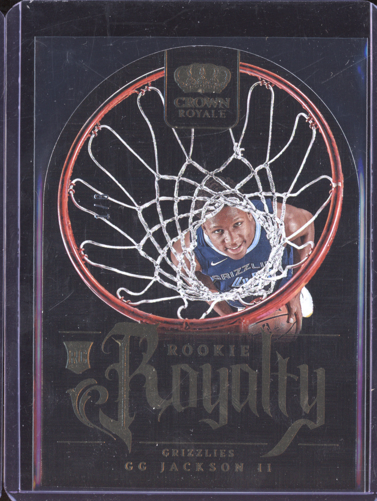 GG Jackson Jr 2023-24 Panini Crown Royale 24 Rookie Royalty Gold Int RC 1/8
