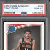 Trae Young 2018-19 Panini Donruss 198 RC PSA 10