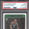 Jayson Tatum 2017-18 Panini Hoops 253 RC PSA 10