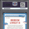 Dereck Lively II 2023-24 Panini Donruss Optic Green International RC 14/65 PSA 9