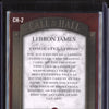 LeBron James 2007-08 Fleer Ultra CH-2 Call to the Hall Jersey