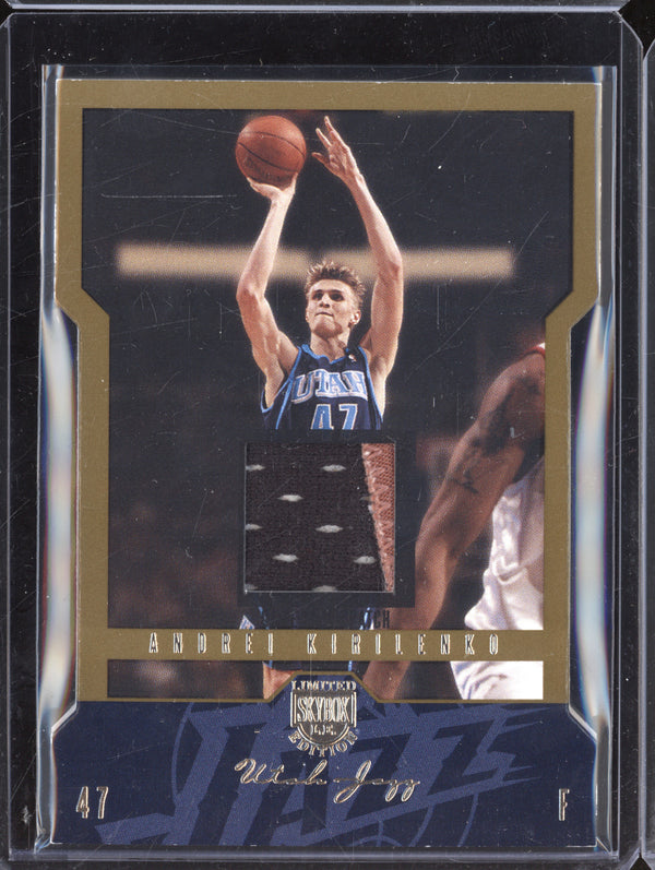 Andrei Kirilenko 2004-05 Fleer Skybox 34 Die Cut Jersey Patch 13/50