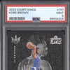 Kobe Brown 2023-24 Panini Court Kings 157 RC PSA 9