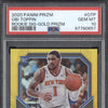 Obi Toppin 2020-21 Panini Prizm RS-OTP Rookie Signatures Gold RC 4/10 PSA 10