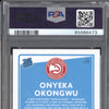 Onyeka Okongwu 2020-21 Panini Donruss 228 Signature Choice Gold RC 1/10 PSA 10