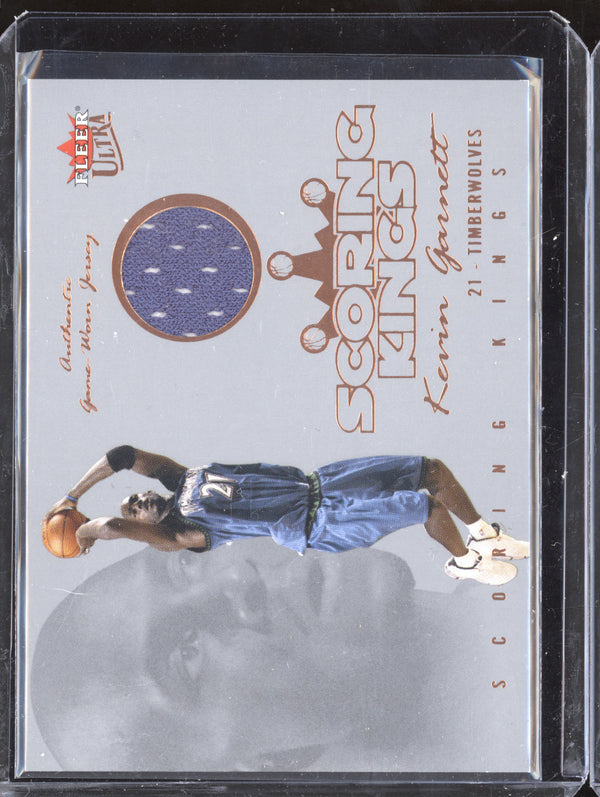 Kevin Garnett 2004-05 Fleer Ultra SK/KG Scoring Kings Jersey