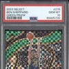 Ben Sheppard 2023-24 Panini Select 276 Green Prizm 2/5 PSA 10