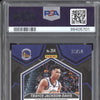 Trayce Jackson-Davis 2023-24 Panini Mosaic 254 Purple Fast Break RC 36/50 PSA 9