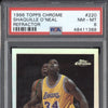 Shaquille O'Neal 1996-97 Topps Chrome 220 Refractor PSA 8