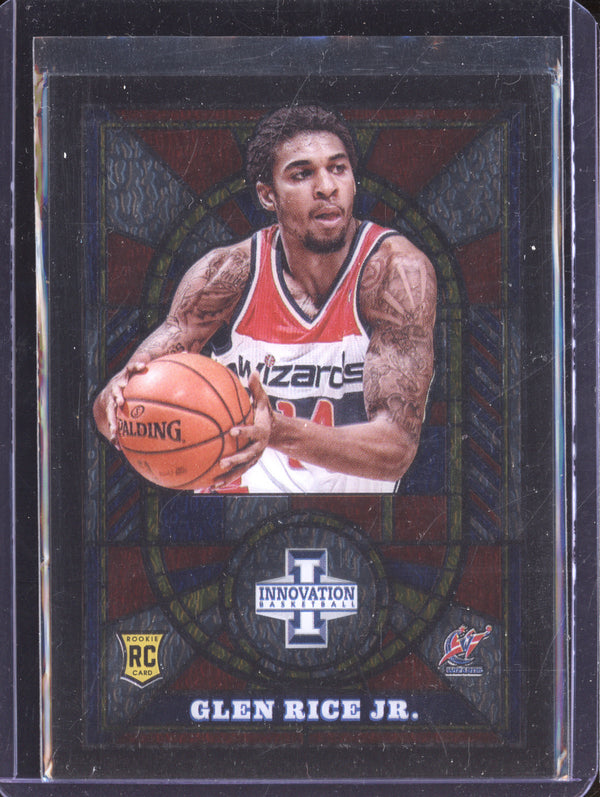 Glen Rice Jr 2013-14 Panini Innovation 22 Rookie Stained Glass RC