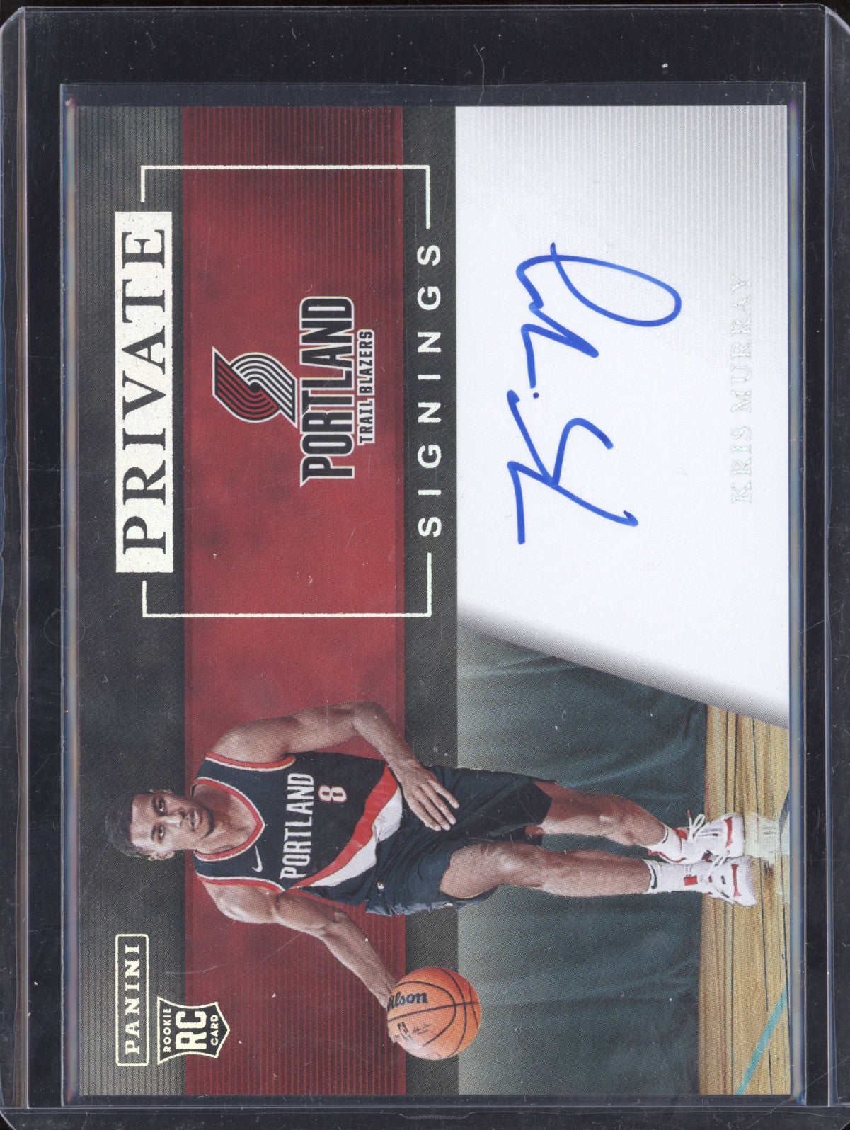 Kris Murray 2023-24 Panini Private Signings PS-MUR Autograph RC