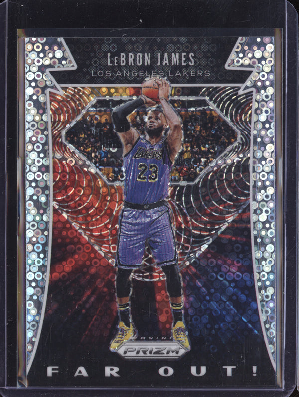 LeBron James 2019-20 Panini Prizm 2 Fast Break Far Out