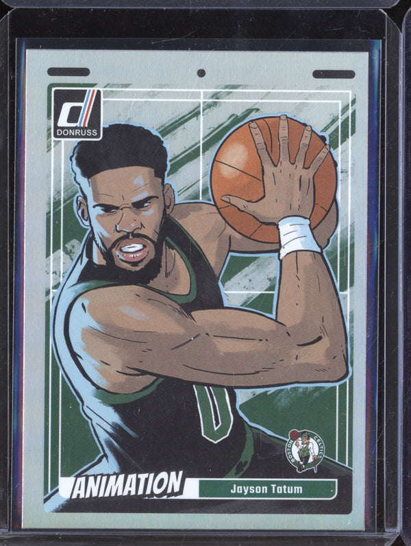 Jayson Tatum  2023 Panini Donruss 9 Animation