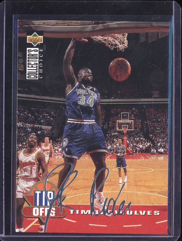 Isaiah Rider 1994 Upper Deck Collectors Choice 181 Tip Offs