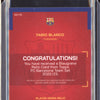 Fabio Blanco 2023 Topps Barcelona Team Set BR-FB Blaugraha Relic RC