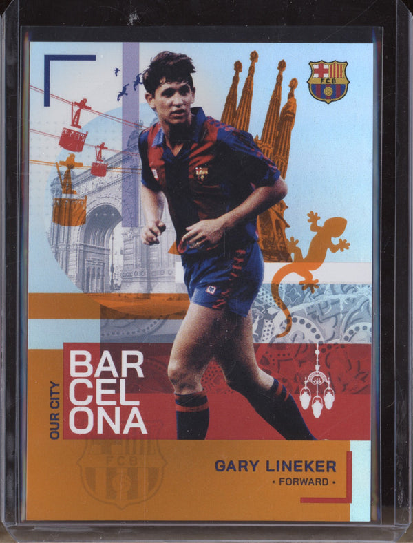 Gary Lineker 2023 Topps Barcelona Team Set 31 Our City 14/25