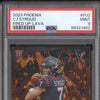 CJ Stroud 2023 Panini Phoenix FU-2 Fired Up Lava RC 72/150 PSA 9