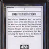 Embattled Han & Chewie 2023 Topps Chrome Star Wars Galaxy 21 Refractor