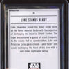 Luke Stands Ready 2023 Topps Chrome Star Wars Galaxy 36 Refractor