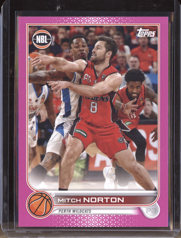 Mitch Norton 2023 Topps NBL 64 Pink 49/75