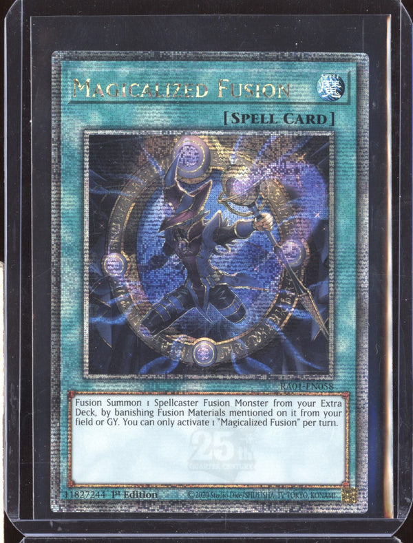 Magicalized Fusion 2023 Yu-Gi-Oh! 25th RA01-EN058 Quarter Century Secret Rare