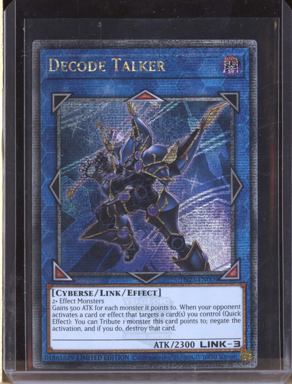 Decode Talker 2023 Yu-Gi-Oh! 25th TN23-EN009 Quarter Century Secret Rare