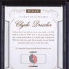 Clyde Drexler 2013-14 Panini National Treasures Scripts Auto Gold Proof 15/25