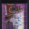 Clyde Drexler 2013-14 Panini Select 11 Hall Selections Purple Auto 23/30