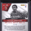 Clyde Drexler 2014-15 Panini Spectra 75 Blue 16/49