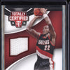 Clyde Drexler 2014-15 Panini Totally Certified 19 Red Jersey 34/249