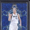 Dirk Nowtizki 2023-24 Panini Mosaic 298 Blue Fast Break 19/85